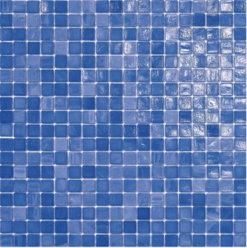Sicis Natural Blue Angel, 5/8" x  5/8" - Glass Mosaic Tile
